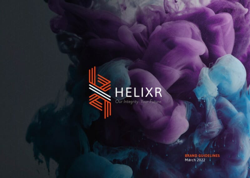 Helixr - 2022 brand guidelines